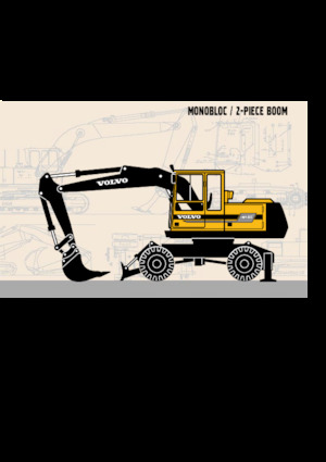 Tekerlekli ekskavatörler Akerman-Volvo EW 130 C