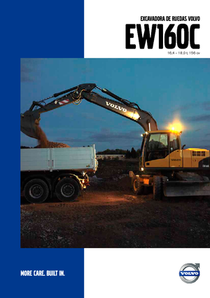 Wheel Excavators Volvo EW160C