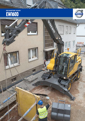 Wheel Excavators Volvo EW160D