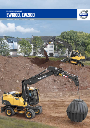 Wheel Excavators Volvo EW210D