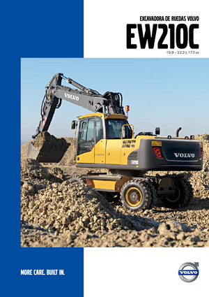 Wheel Excavators Volvo EW210C