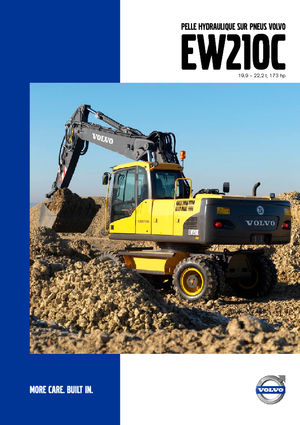 Wheel Excavators Volvo EW210C
