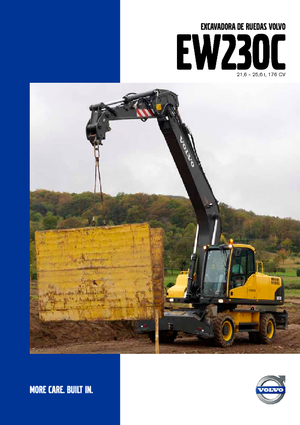 Tekerlekli ekskavatörler Volvo EW230C