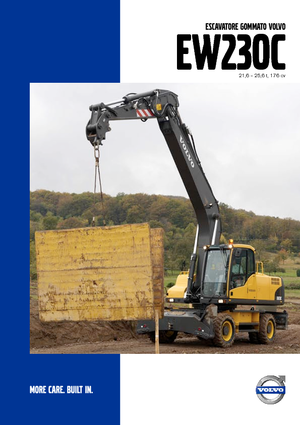 Tekerlekli ekskavatörler Volvo EW230C