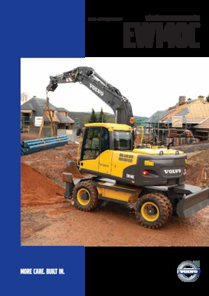 Wheel Excavators Volvo EW140C
