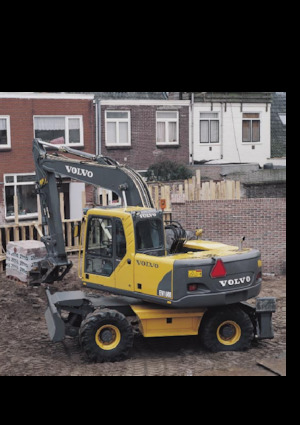 Wheel Excavators Volvo EW160B