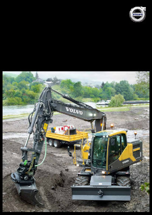 Tekerlekli ekskavatörler Volvo EW160E