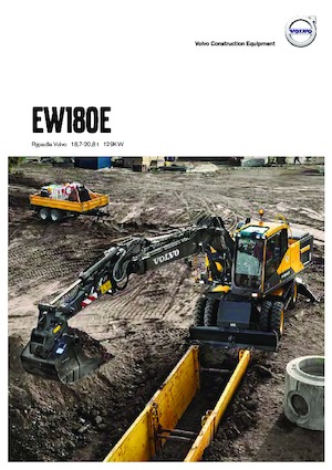 Wheel Excavators Volvo EW180E
