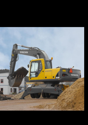 Tekerlekli ekskavatörler Volvo EW200B