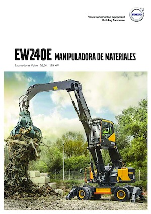 Wheel Excavators Volvo EW240E MH