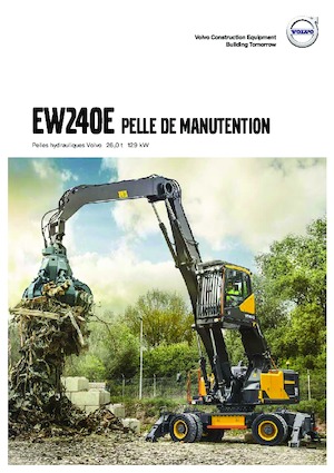 Wheel Excavators Volvo EW240E MH