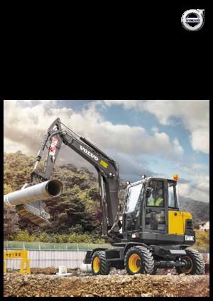 Wheel Excavators Volvo EW60E 