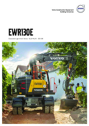 Wheel Excavators Volvo EWR130E