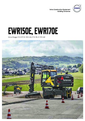 Wheel Excavators Volvo EWR170E