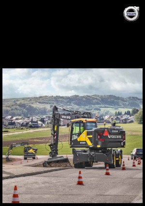 Tekerlekli ekskavatörler Volvo EWR170E