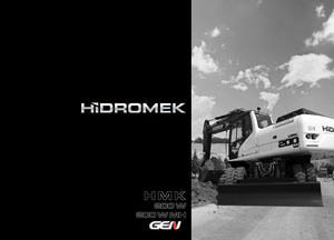 Tekerlekli ekskavatörler Hidromek HMK 200 W