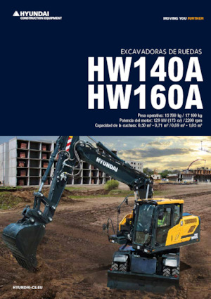 Wheel Excavators Hyundai HW160A