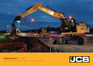 Tekerlekli ekskavatörler JCB JS175W