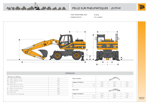 Wheel Excavators JCB JS 175 W
