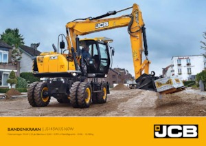 Paletli ekskavatörler JCB JS160W