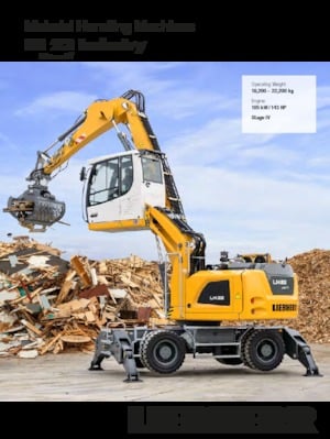 Malzeme İşleyiciler Liebherr LH 22 M Industry Litronic