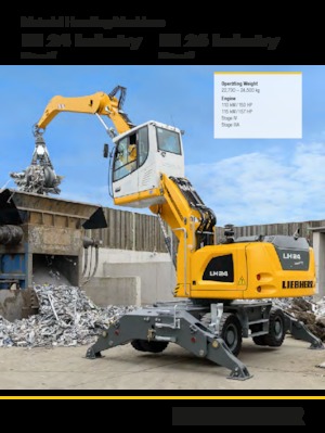 Material Handlers Liebherr LH 24 M Industry Litronic