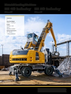 Material Handlers Liebherr LH 50 M Industry Litronic