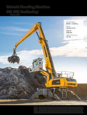 Material Handlers Liebherr LH 80 M High Rise Industry Litronic