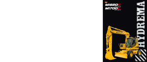 Tekerlekli ekskavatörler Hydrema M 1700 C Serie 2
