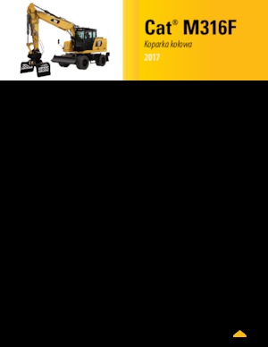 Wheel Excavators Caterpillar M316F