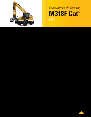 Wheel Excavators Caterpillar M318F
