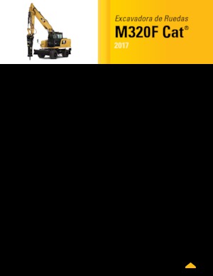 Tekerlekli ekskavatörler Caterpillar M320F