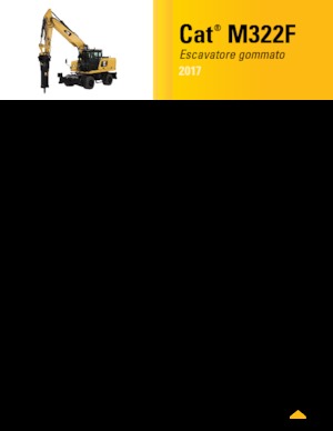 Wheel Excavators Caterpillar M322F