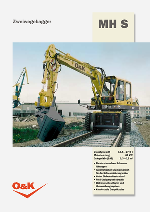 Wheel Excavators O&K MH S