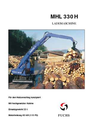 Malzeme İşleyiciler Fuchs MHL 330 H