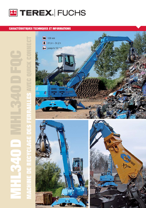 Material Handlers Terex-Fuchs MHL 340 D