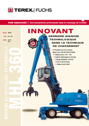 Material Handlers Terex-Fuchs MHL 360 D