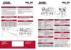 Material Handlers Terex-Fuchs MHL 360