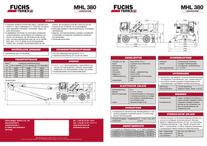 Material Handlers Terex-Fuchs MHL 380