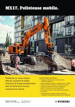 Wheel Excavators Hydrema MX 17