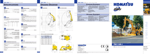 Wheel Excavators Komatsu PW110R-1