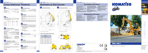 Tekerlekli ekskavatörler Komatsu PW110R-1