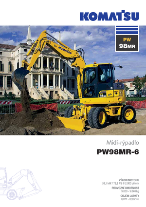 Wheel Excavators Komatsu PW98MR-6