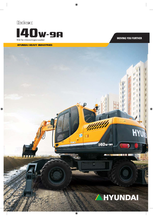 Wheel Excavators Hyundai R 140 W 9 A