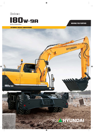 Wheel Excavators Hyundai R 180 W 9 A