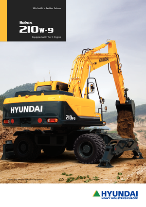 Wheel Excavators Hyundai R 210 W 9 A