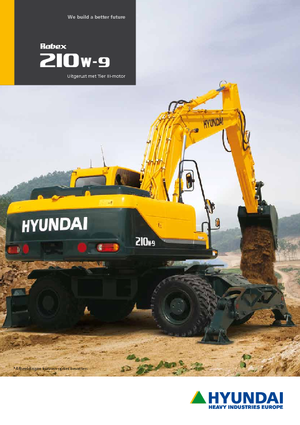 Wheel Excavators Hyundai R 210 W 9