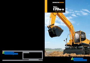 Wheel Excavators Hyundai R170W-9