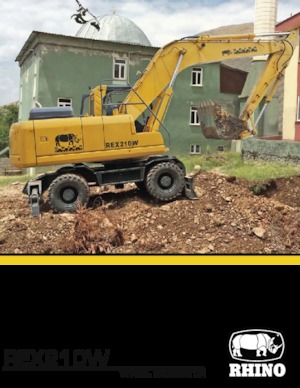 Wheel Excavators RHINO REX75W