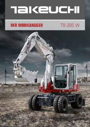 Wheel Excavators Takeuchi TB 295W